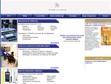 Tablet Screenshot of metas.mx