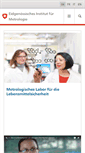 Mobile Screenshot of metas.ch